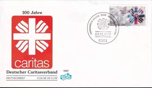 DEUTSCHLAND 1997 Mi-Nr. 1964 FDC