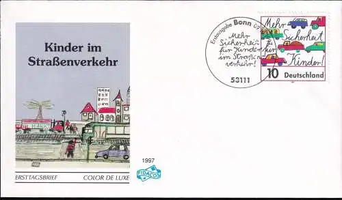 DEUTSCHLAND 1997 Mi-Nr. 1954 FDC