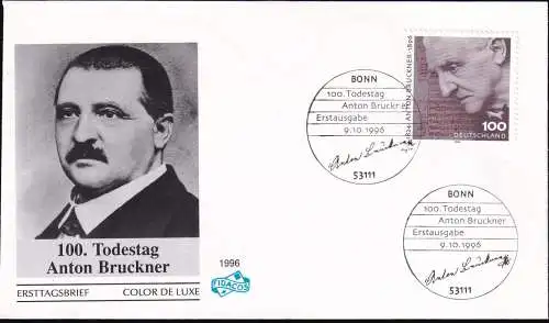 DEUTSCHLAND 1996 Mi-Nr. 1888 FDC