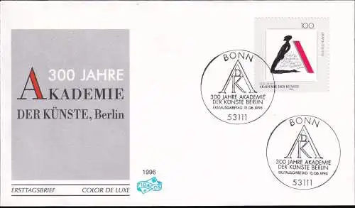 DEUTSCHLAND 1996 Mi-Nr. 1866 FDC