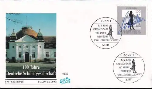 DEUTSCHLAND 1995 Mi-Nr. 1792 FDC