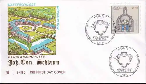 DEUTSCHLAND 1995 Mi-Nr. 1787 FDC