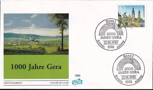 DEUTSCHLAND 1995 Mi-Nr. 1772 FDC