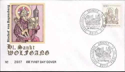 DEUTSCHLAND 1994 Mi-Nr. 1762 FDC