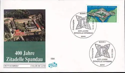 DEUTSCHLAND 1994 Mi-Nr. 1739 FDC