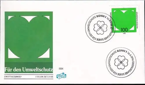 DEUTSCHLAND 1994 Mi-Nr. 1737 FDC