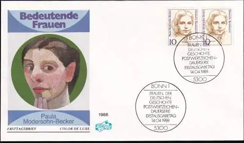 DEUTSCHLAND 1988 Mi-Nr. 1359 FDC