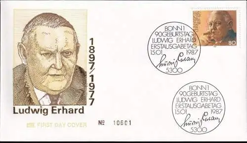 DEUTSCHLAND 1987 Mi-Nr. 1308 FDC