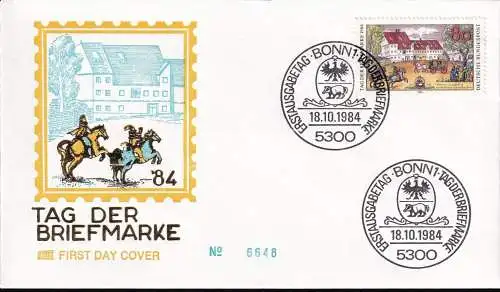 DEUTSCHLAND 1984 Mi-Nr. 1229 FDC