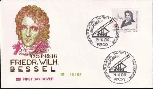 DEUTSCHLAND 1984 Mi-Nr. 1219 FDC