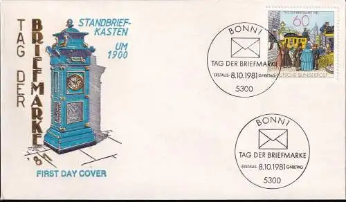 DEUTSCHLAND 1981 Mi-Nr. 1112 FDC