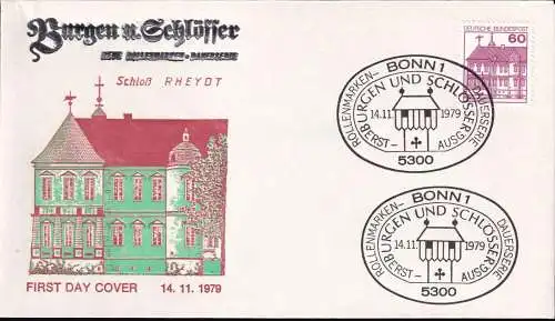 DEUTSCHLAND 1979 Mi-Nr. 1028 FDC