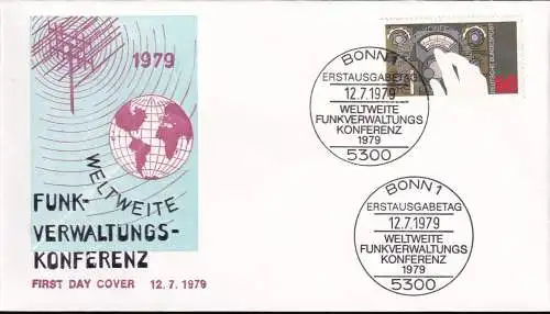 DEUTSCHLAND 1979 Mi-Nr. 1015 FDC