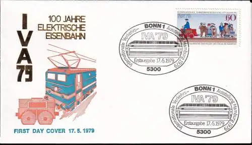 DEUTSCHLAND 1979 Mi-Nr. 1014 FDC