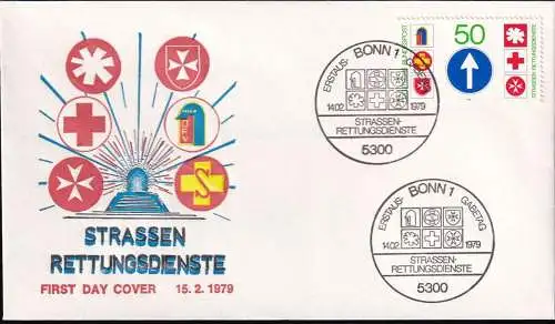 DEUTSCHLAND 1979 Mi-Nr. 1004 FDC