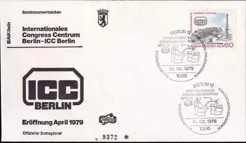 BERLIN 1979 Mi-Nr. 591 FDC