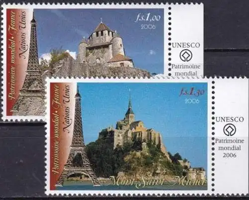 UNO GENF 2006 Mi-Nr. 543/44 ** MNH