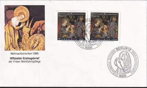 BERLIN 1986 Mi-Nr. 769 FDC