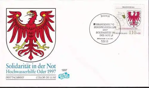 DEUTSCHLAND 1997 Mi-Nr. 1941 FDC