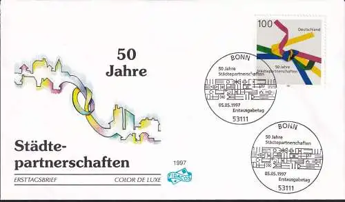 DEUTSCHLAND 1997 Mi-Nr. 1917 FDC