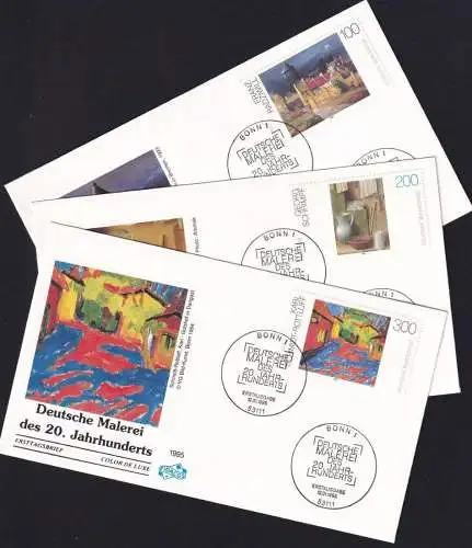 DEUTSCHLAND 1995 Mi-Nr. 1774/76 FDC