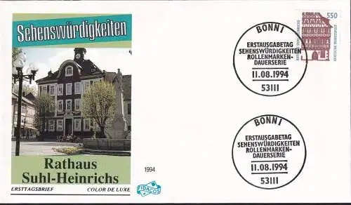 DEUTSCHLAND 1994 Mi-Nr. 1746 FDC