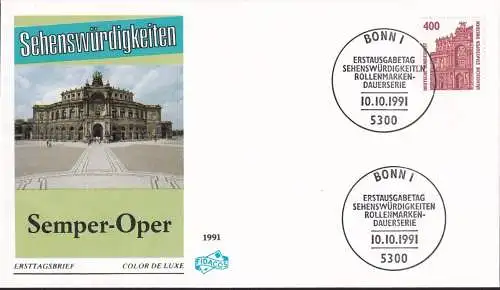 DEUTSCHLAND 1991 Mi-Nr. 1562 FDC