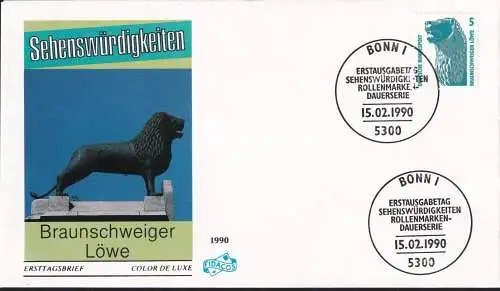 DEUTSCHLAND 1990 Mi-Nr. 1448 FDC