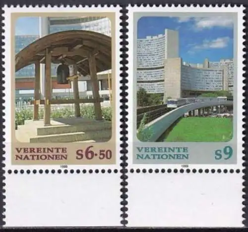 UNO WIEN 1998 Mi-Nr. 246/47 ** MNH