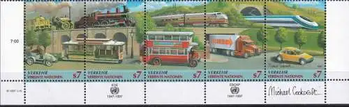 UNO WIEN 1997 Mi-Nr. 231/35 ** MNH