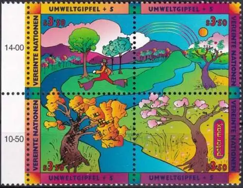 UNO WIEN 1997 Mi-Nr. 226/29 ** MNH