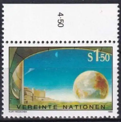 UNO WIEN 1990 Mi-Nr. 99 ** MNH