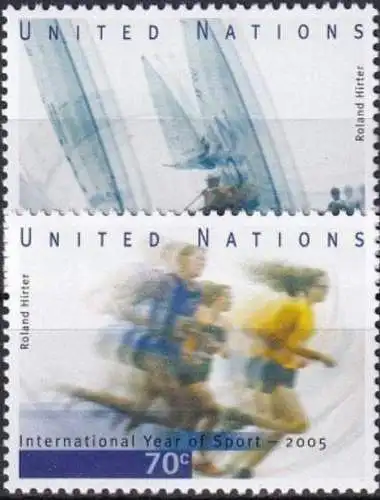 UNO NEW YORK 2005 Mi-Nr. 984/85 ** MNH