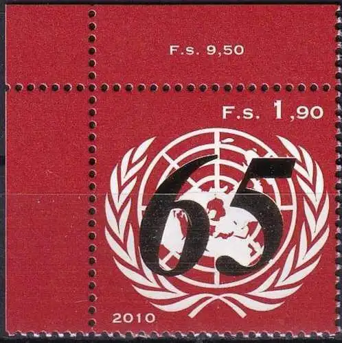 UNO GENF 2010 Mi-Nr. 719 ** MNH