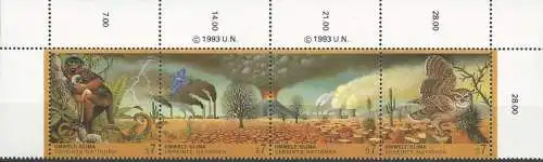 UNO WIEN 1993 Mi-Nr: 156/59 ** MNH