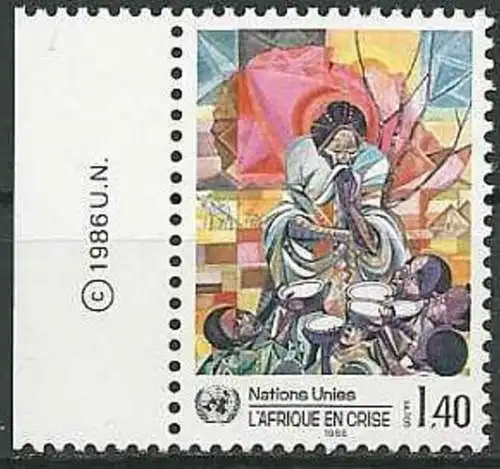 UNO GENF 1986 Mi-Nr. 137 ** MNH