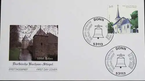 DEUTSCHLAND 2008 Mi-Nr. 2646 FDC