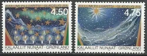 GRÖNLAND 2000 Mi-Nr. 359/60 ** MNH