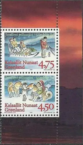 GRÖNLAND 1997 Mi-Nr. 313/14 ** MNH