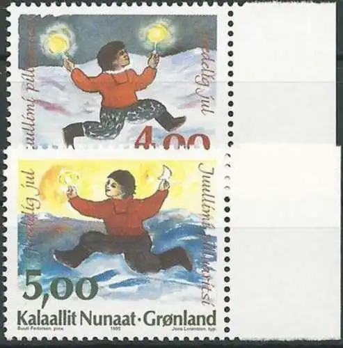 GRÖNLAND 1995 Mi-Nr. 279/80 ** MNH