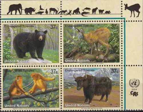 UNO NEW YORK 2004 Mi-Nr. 946/49 ** MNH