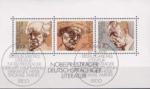 DEUTSCHLAND 1978 Mi-Nr. Block 16 o used - aus Abo