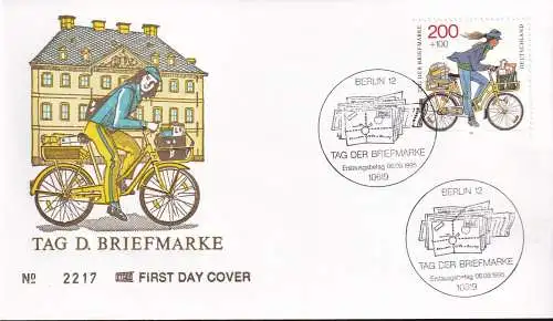 DEUTSCHLAND 1995 Mi-Nr. 1814 FDC