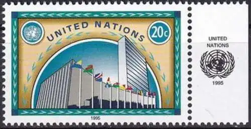 UNO NEW YORK 1995 Mi-Nr. 691 ** MNH