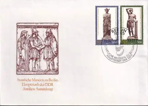 DDR 1983 Mi-Nr. 2790/91 FDC