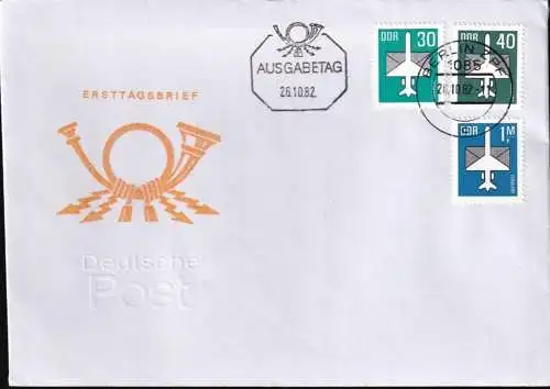 DDR 1982 Mi-Nr. 2751/53 FDC