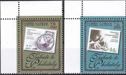 UNO NEW YORK 1997 Mi-Nr. 746/47 ** MNH