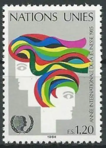 UNO GENF 1984 Mi-Nr. 126 ** MNH