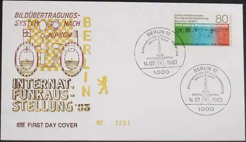 BERLIN 1983 Mi-Nr. 702 FDC