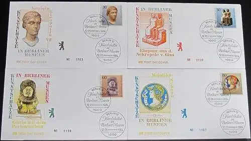 BERLIN 1984 Mi-Nr. 708/11 FDC